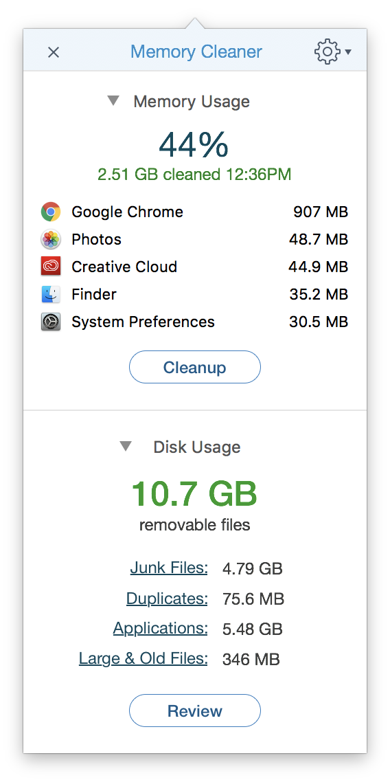 mac cache cleaner app