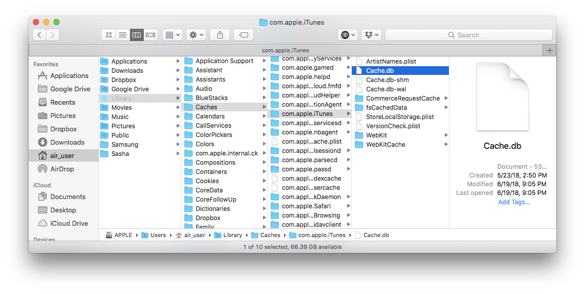 macbook pro cache cleaner