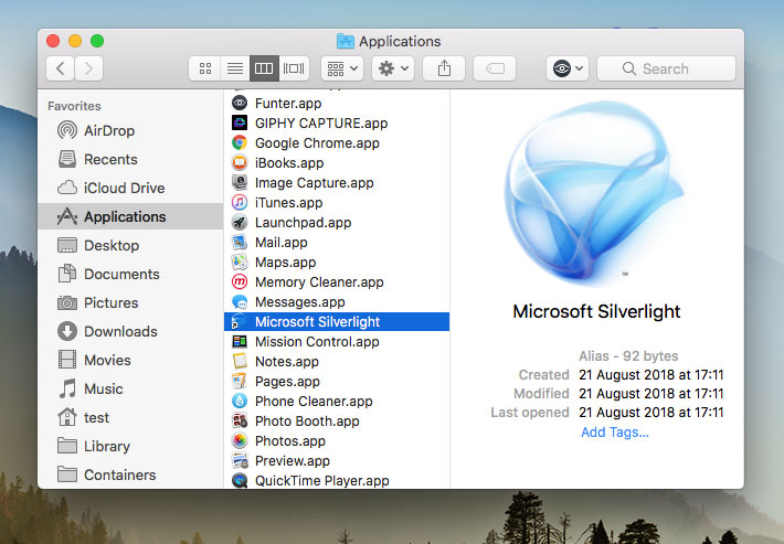 upgrade silverlight for mac