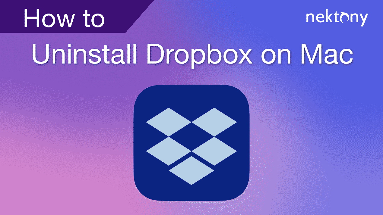 How to uninstall Dropbox on Mac