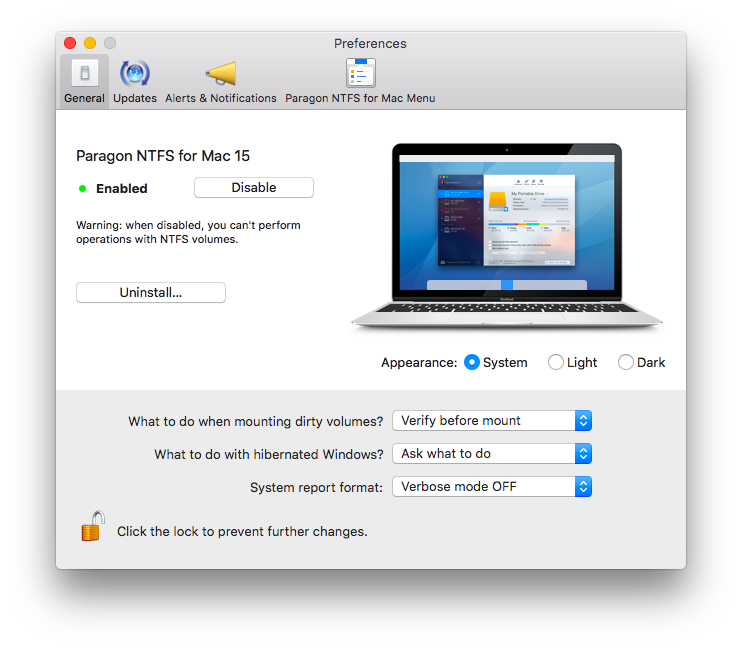 paragon ntfs mac