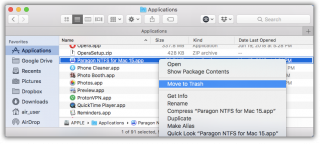 paragan extfs for mac remove popup