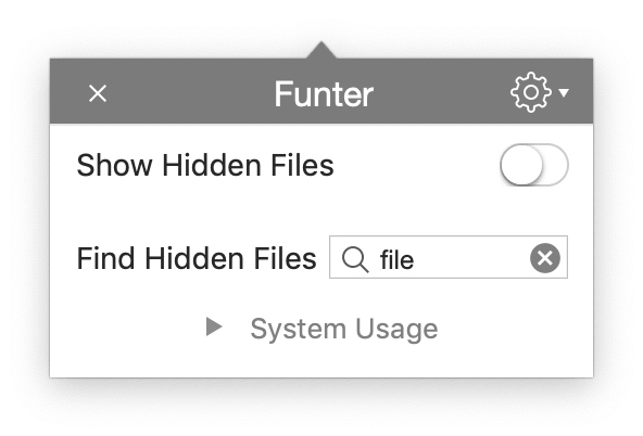 view hidden files on mac