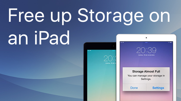 free memory on ipad