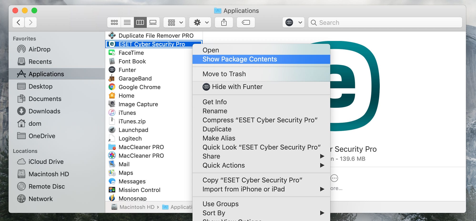 eset removal tool