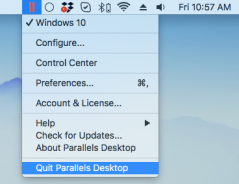 uninstall parallel desktop on mac