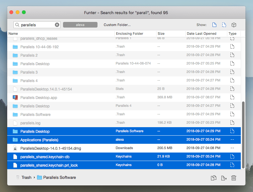 uninstall parallels desktop mac