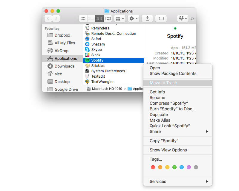 spotify mac