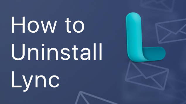 how to get rid of lync