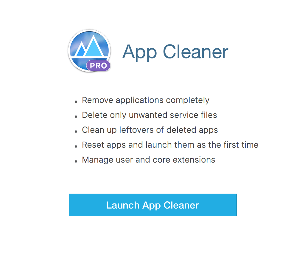 applications like mac cleaner