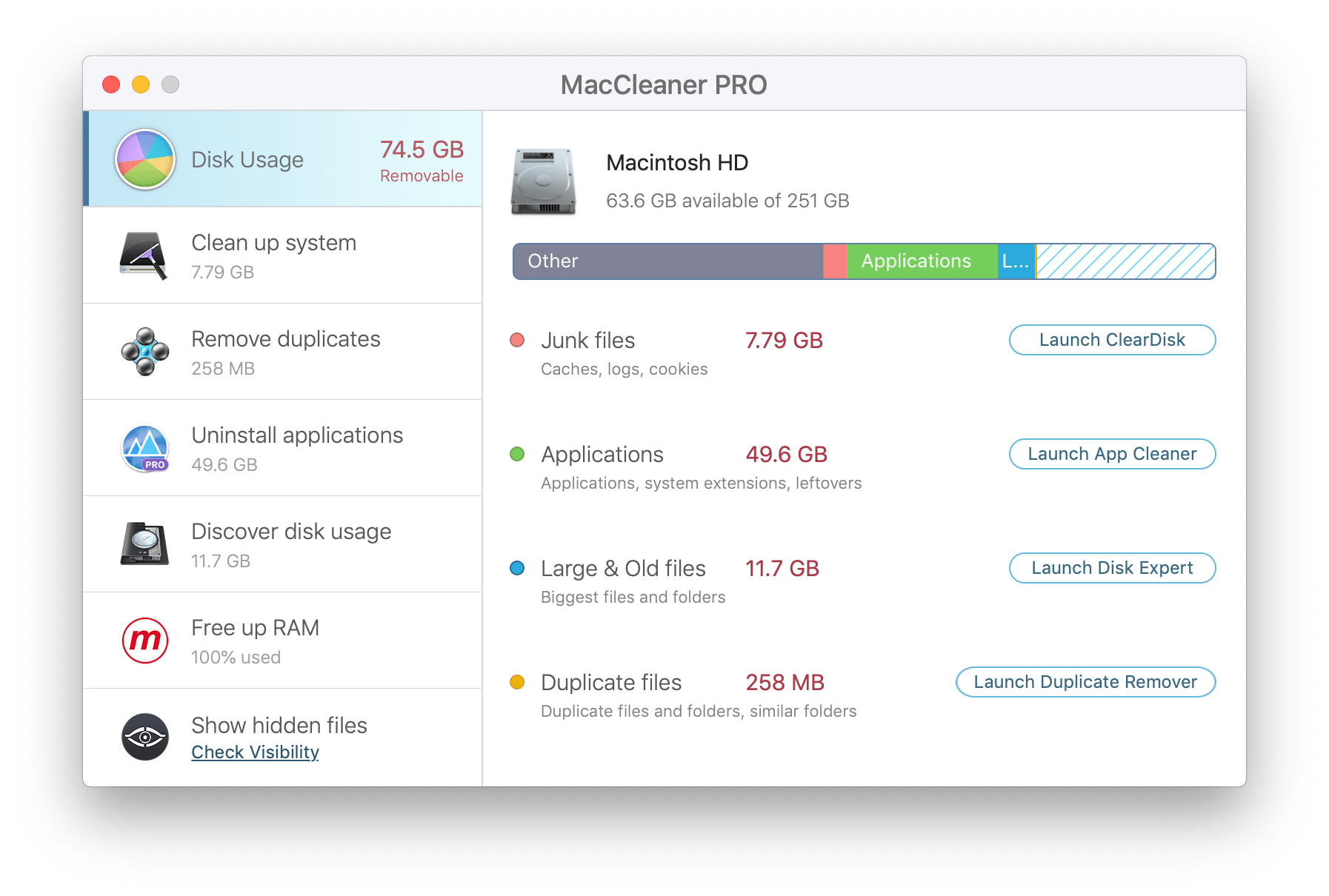 for apple download MacCleaner 3 PRO