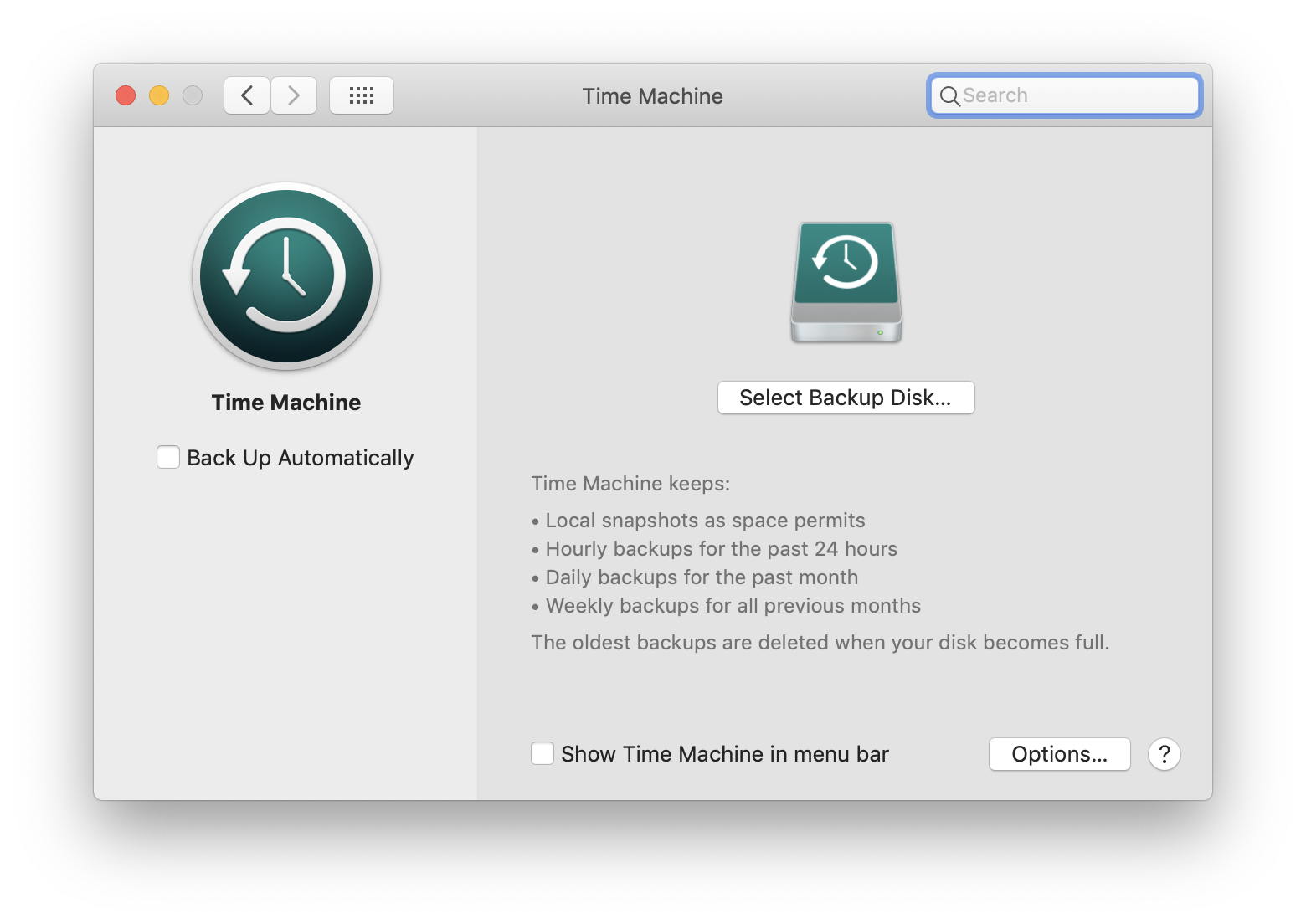 How to use Time Machine to Backup a Mac | Nektony