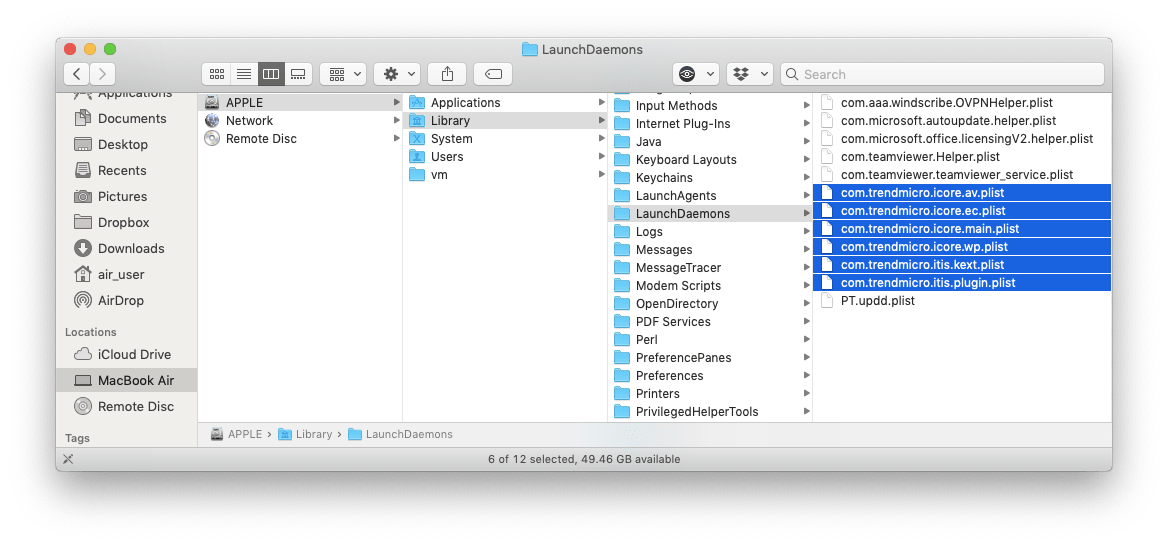 trend micro security for mac java