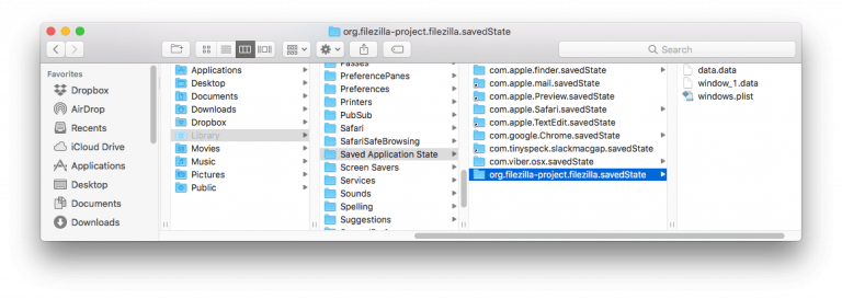 filezilla mac 10.11