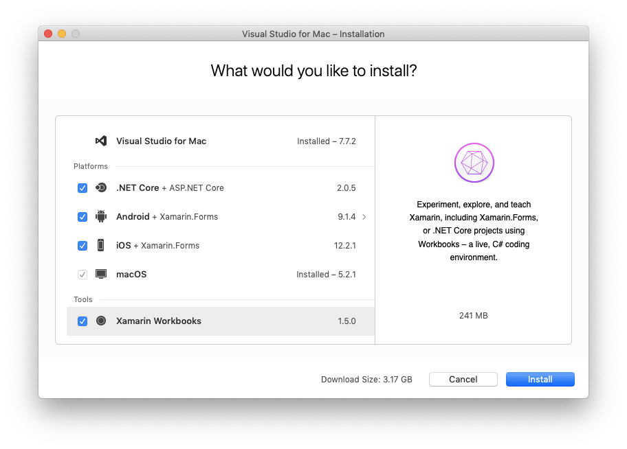 visual studio for mac vs mono