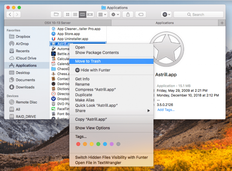 How to Uninstall Astrill VPN on Mac | Nektony