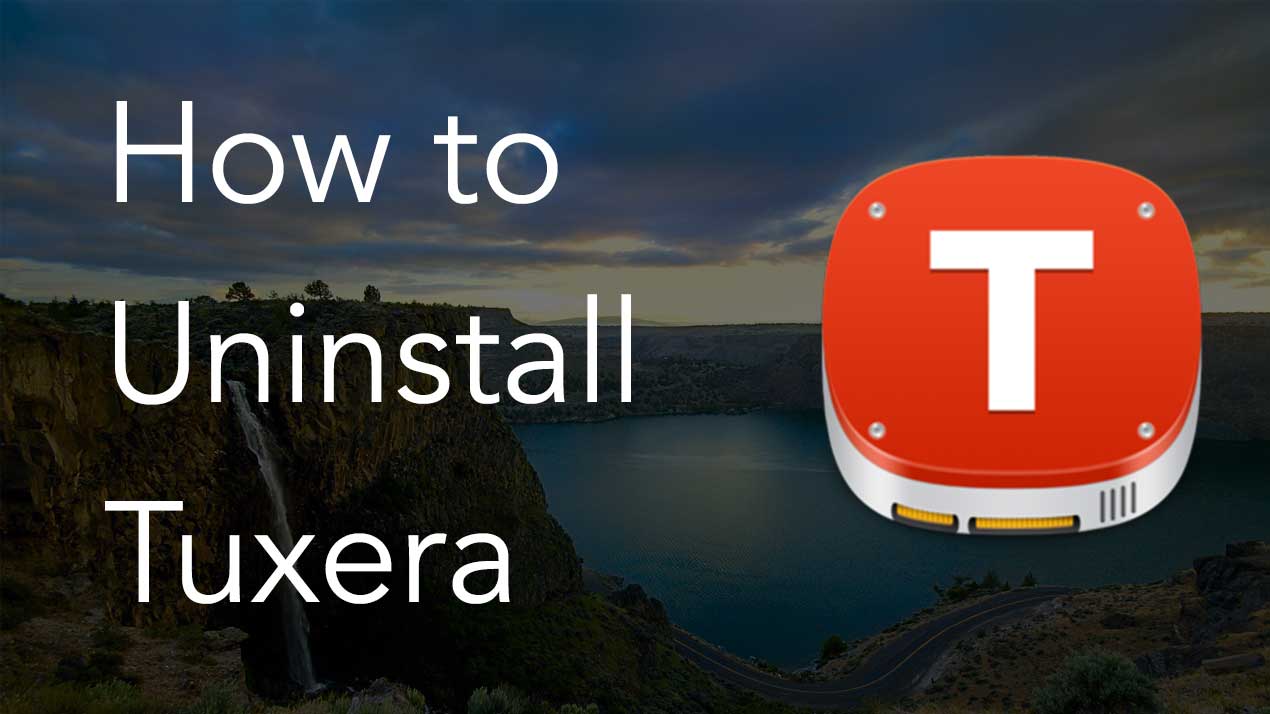 how to uninstall tuxera ntfs for mac
