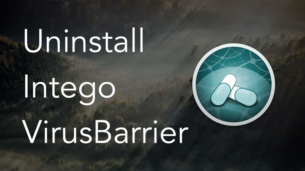 uninstall intego virusbarrier x6 mac