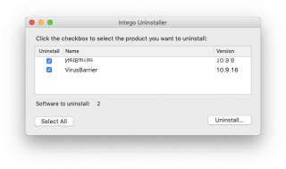 intego virusbarrier scanner version 1.1.1