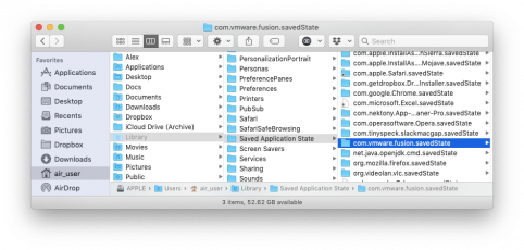 vmware fusion player personal use