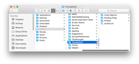 thunderbird for mac home page