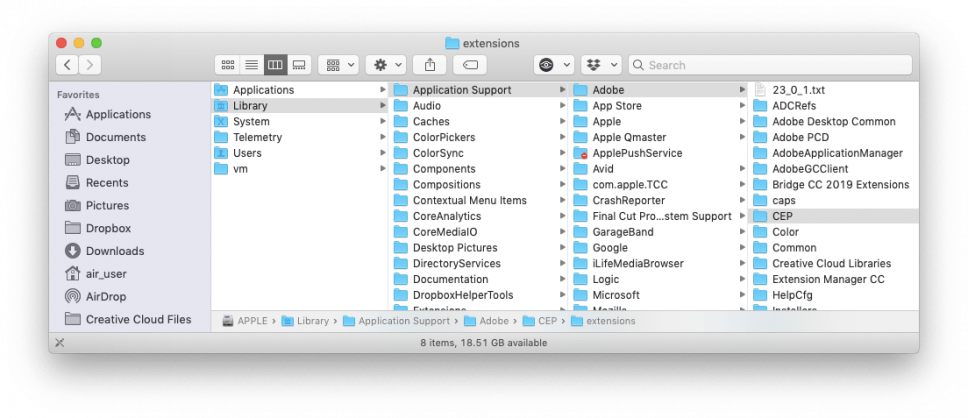 uninstall adobe scout cc mac