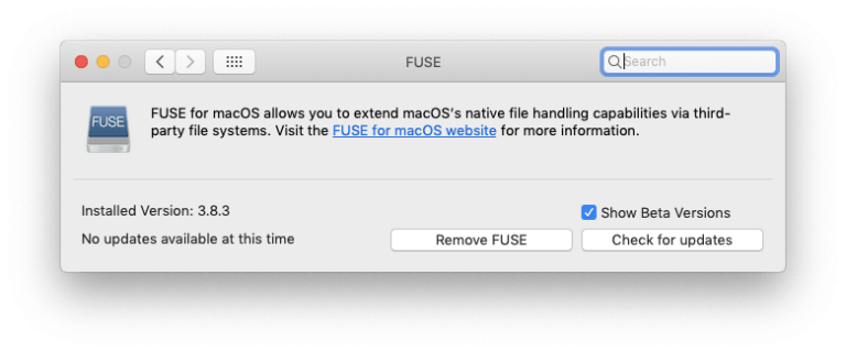 Osxfuse mac os что это