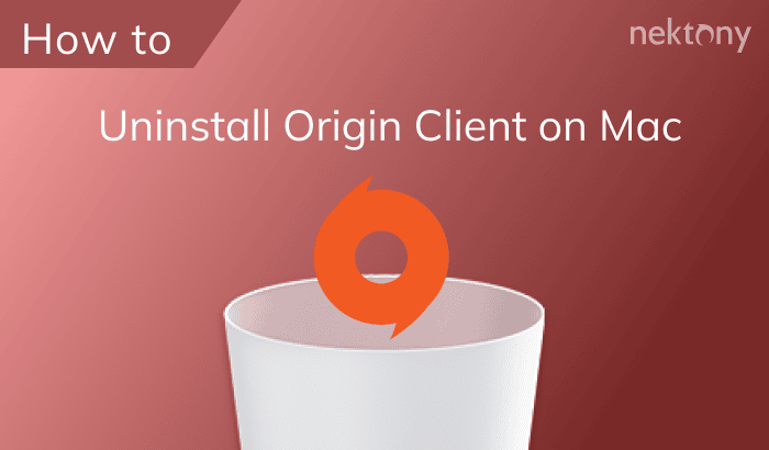 uninstall origin client