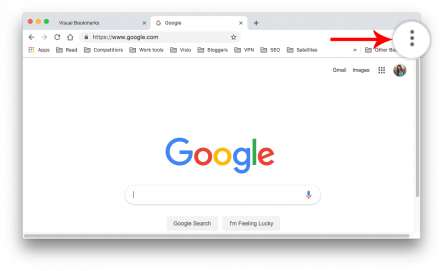 how to update google chrome on macbook air
