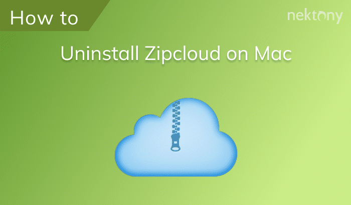 remove zipcloud mac