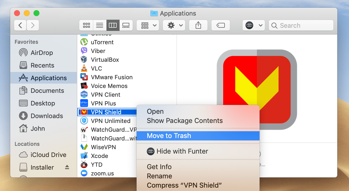 cara instal vpn shield