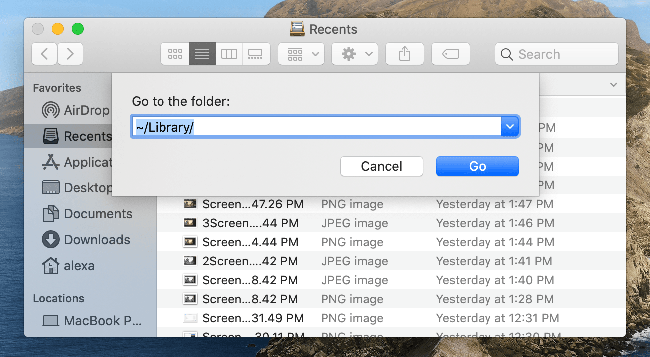 mac search for any video file