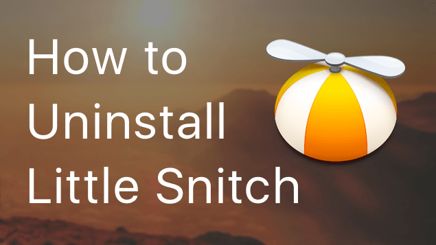 disable little snitch