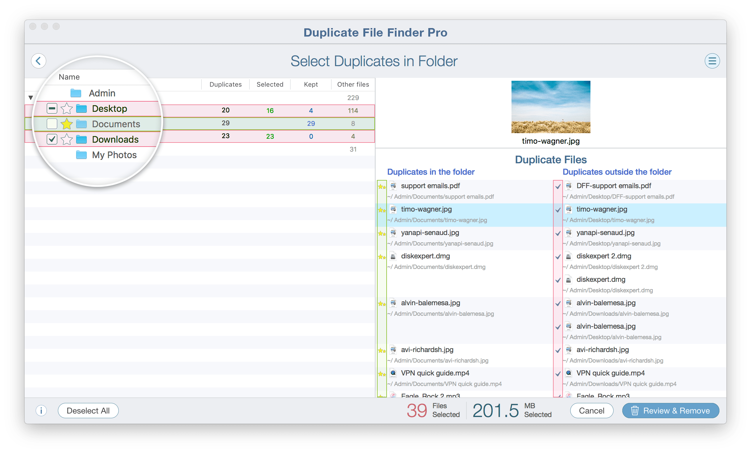 how-to-select-duplicates-in-particular-folders-on-mac