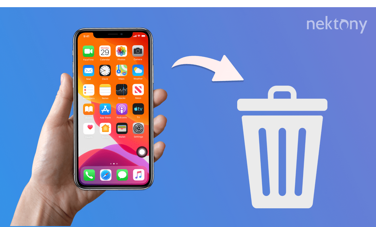 How to Empty Trash on iPhone Nektony