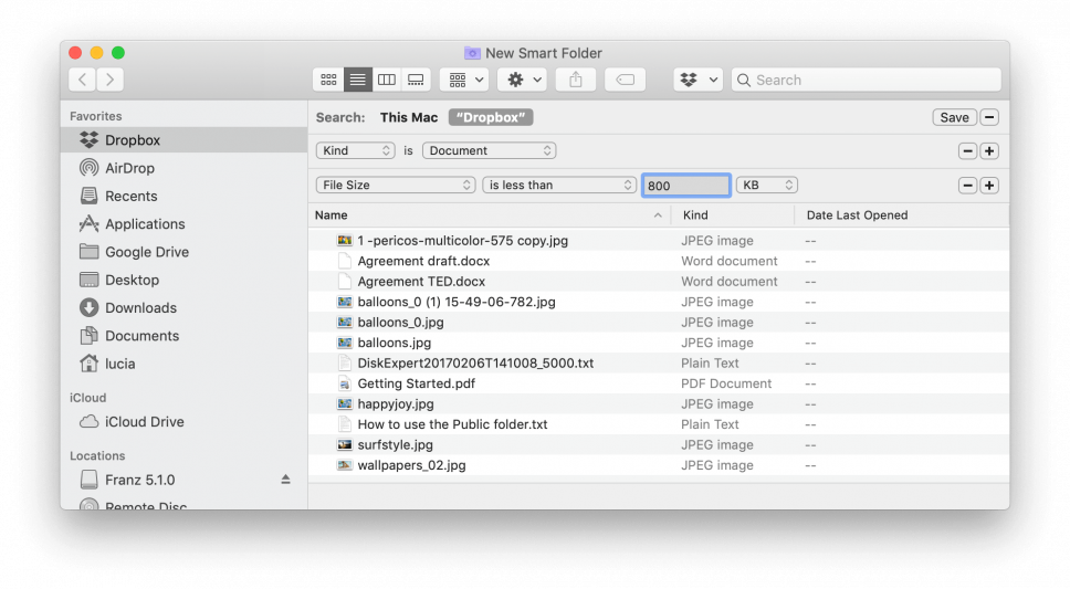 dropbox for mac file versioning