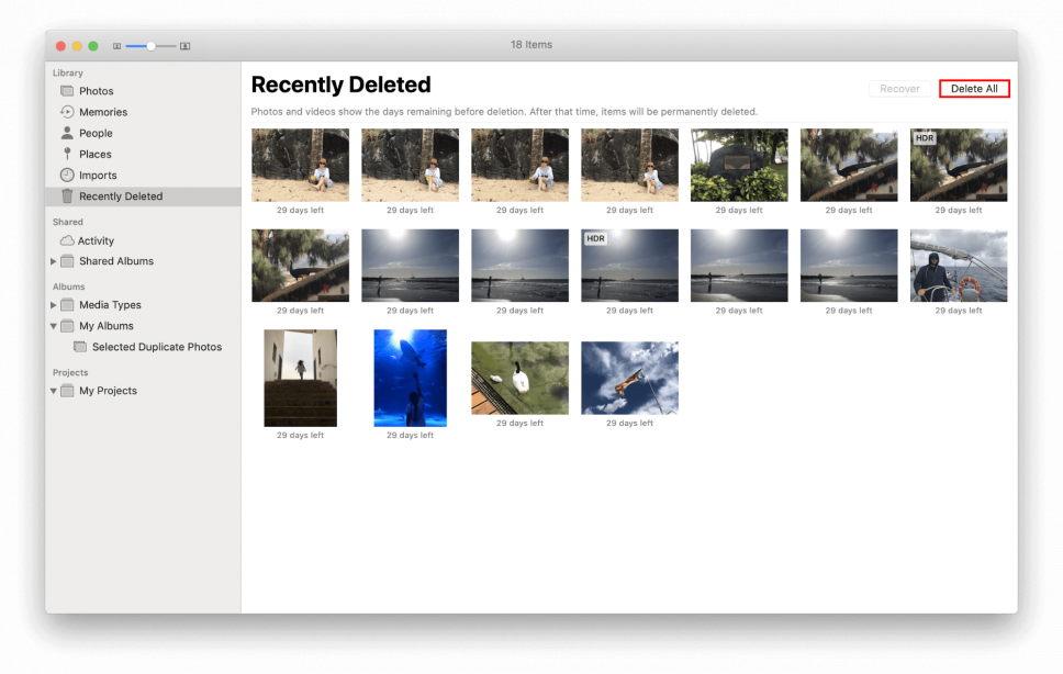 get rid of duplicate photos on mac