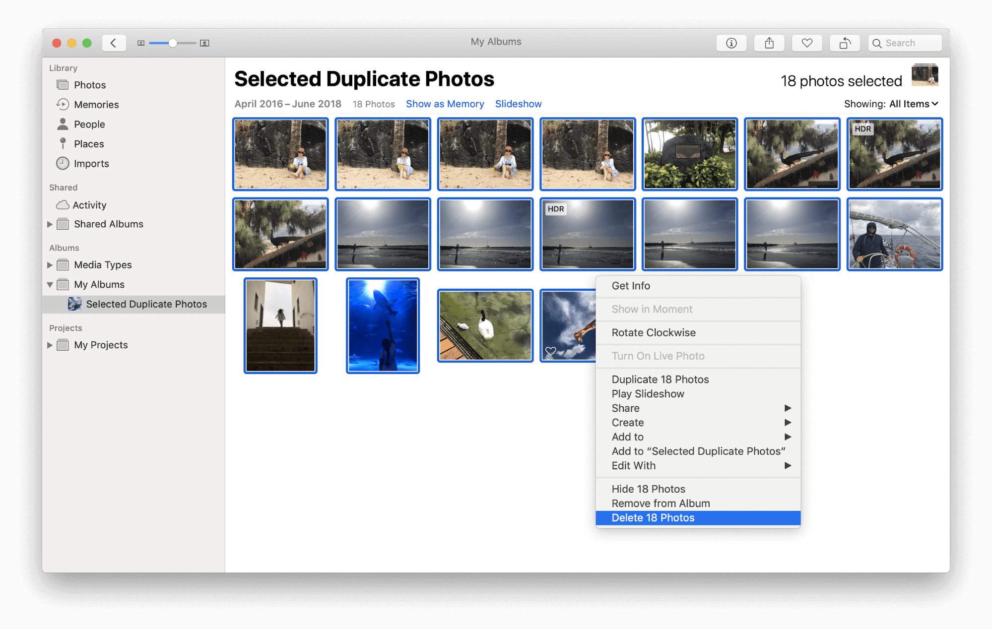 app to delete duplicate photos