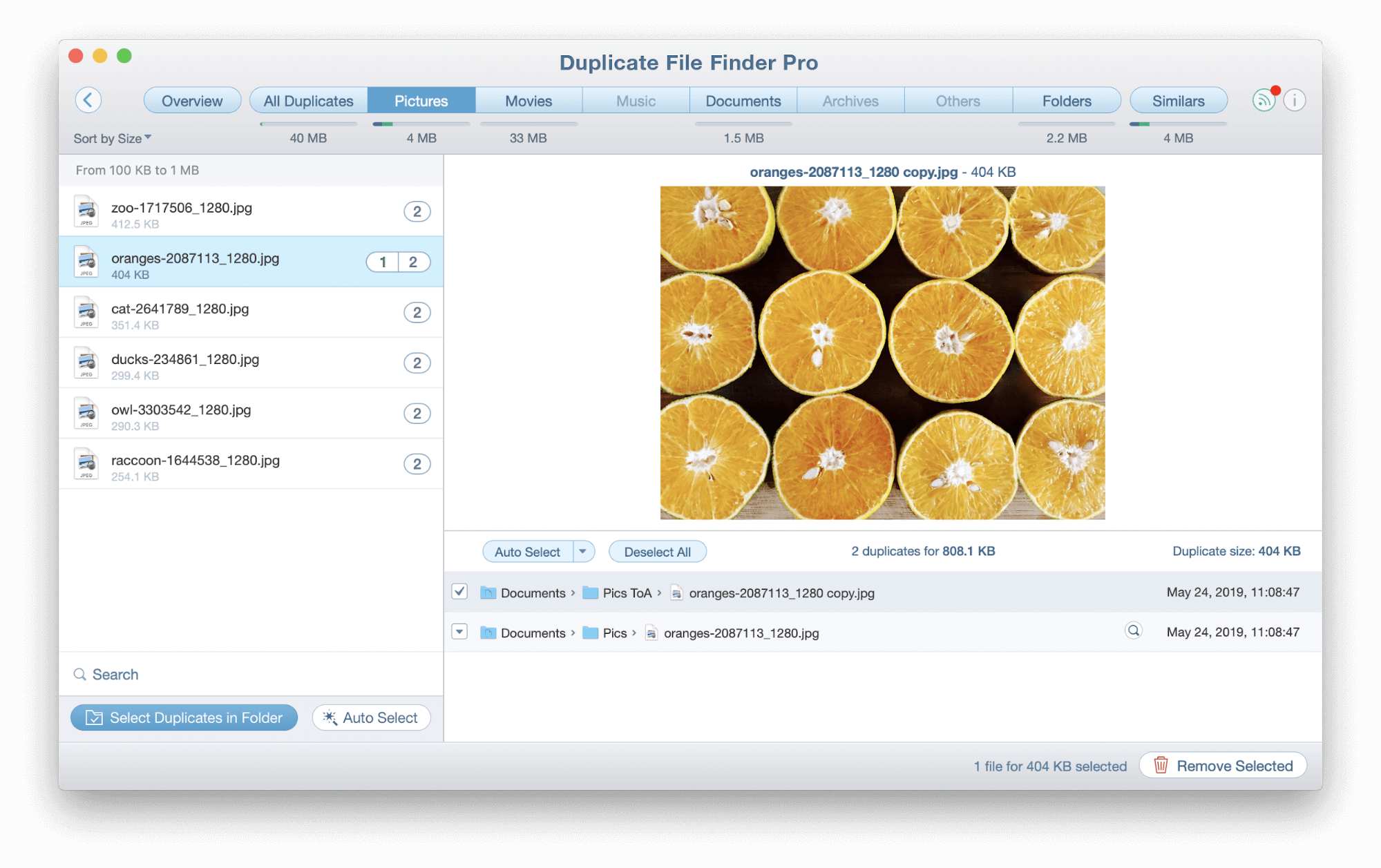 Duplicate File Finder Professional 2023.15 for mac download free