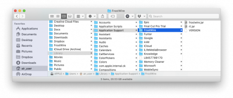 frostwire for mac os x 10.6.8