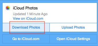icloud on windows - download photos