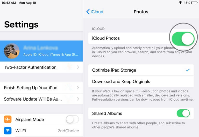 How To Enable Icloud Photo Library On A Mac Nektony