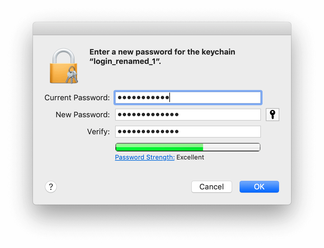 does icloud keychain generate passwords