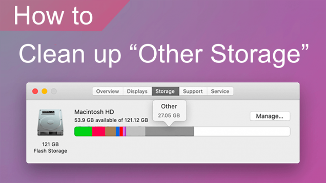 what is other storage on mac