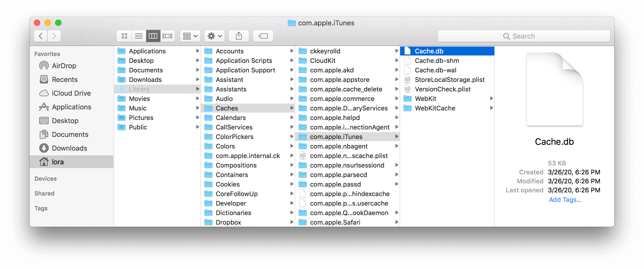 how to clear cache in macbook