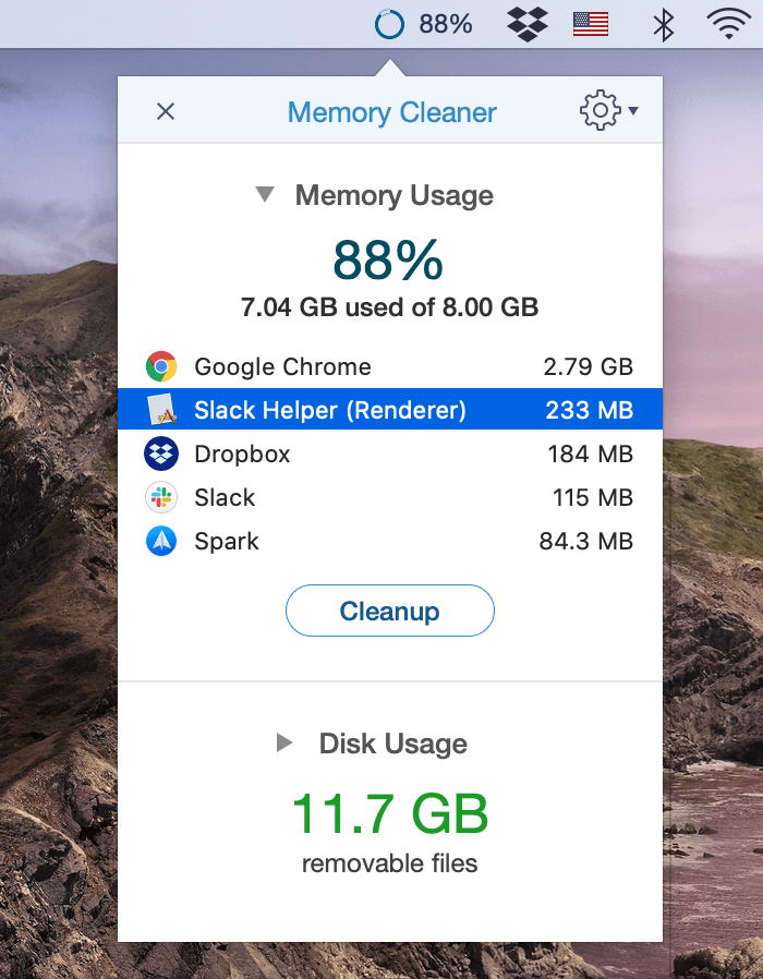 mac memory cleaner free