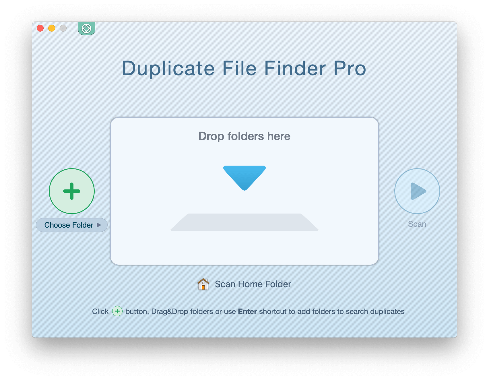 Duplicate File Finder application window