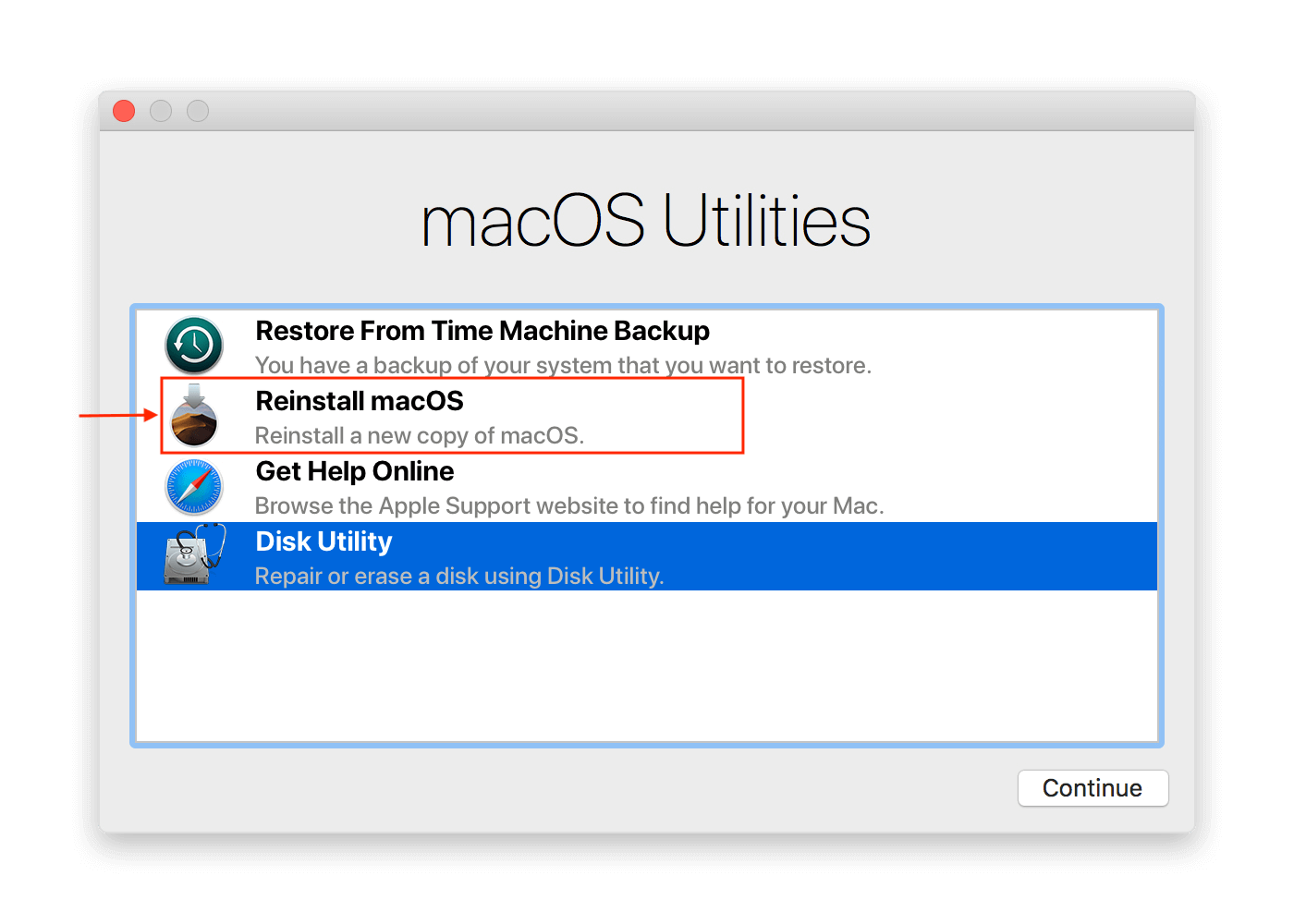 how to factory reset mac