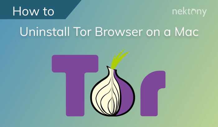 Uninstall Tor Browser on a Mac