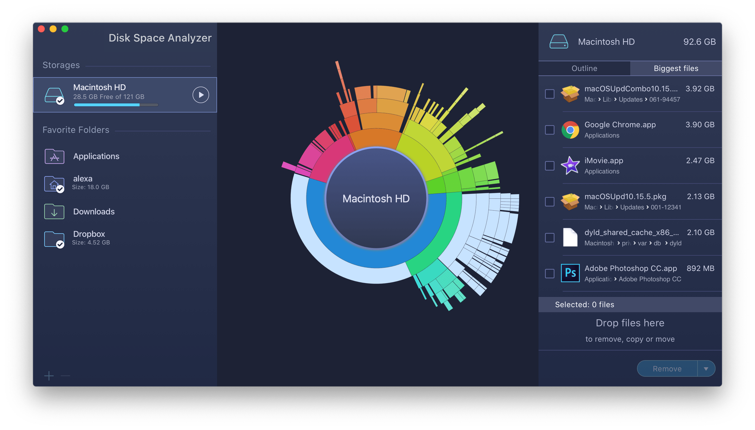 disk space checker